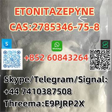 ETONITAZEPYNE  CAS:2785346-75-8  Skype/Telegram/Signal: +44 7410387508 Threema:E9PJRP2X